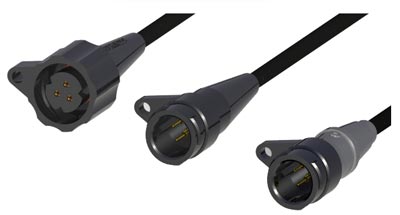AMR IV RECEPTACLE 5FT BLACK