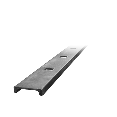 Punched Channel, 1" x 1/2" x 1/8", 5" Centerline Hole Spacing, 41/2