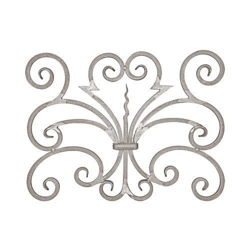 Steel Panel, Teutonic Collar Design. 253/16" W, 187/8" H, 20.06 lbs. Also makes great