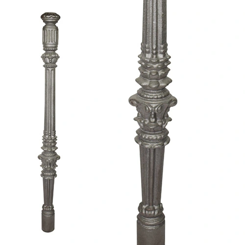 Caster Iron Spindle Baluster with Many Embellishments